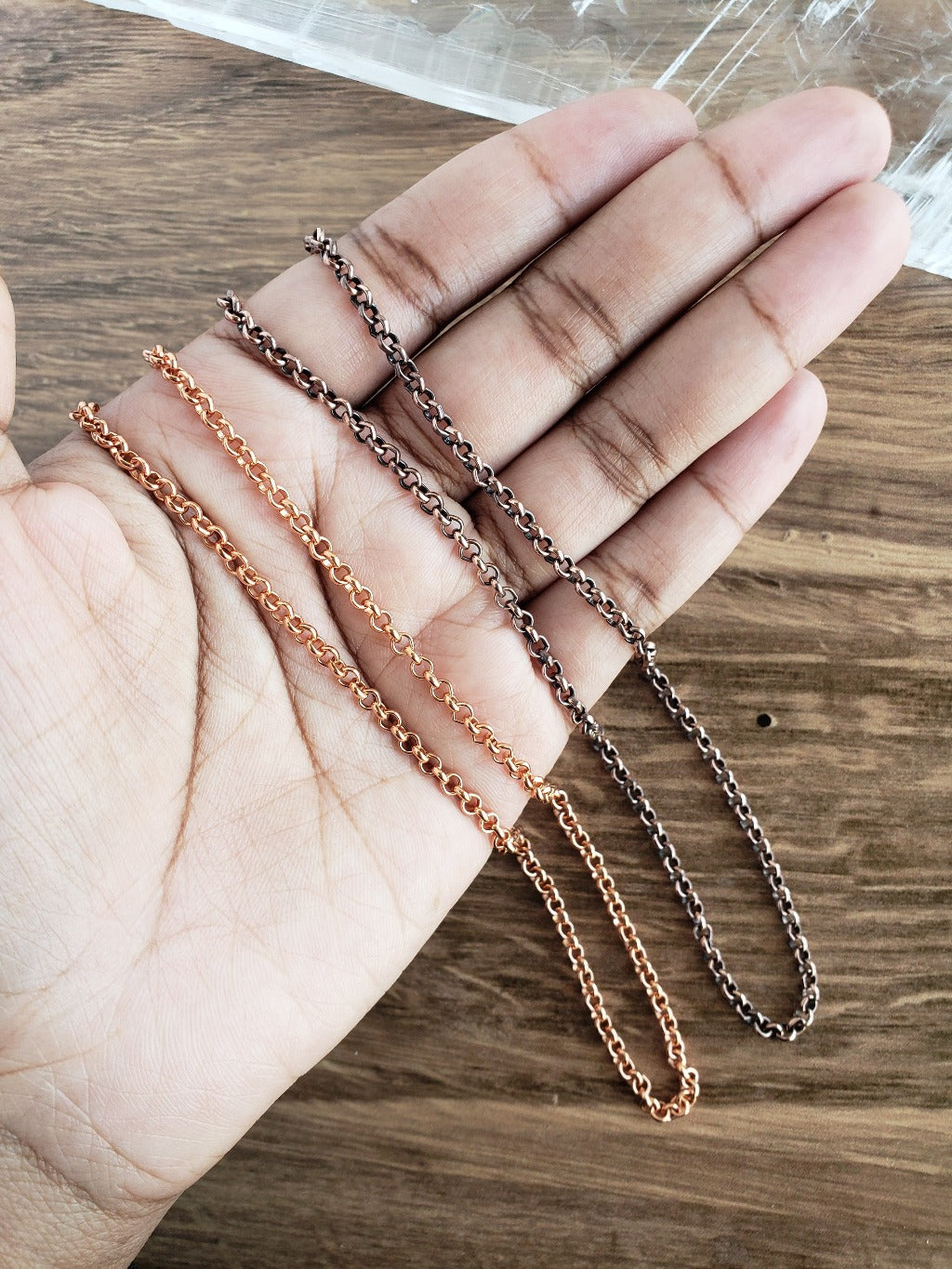 Copper Rolo Chain