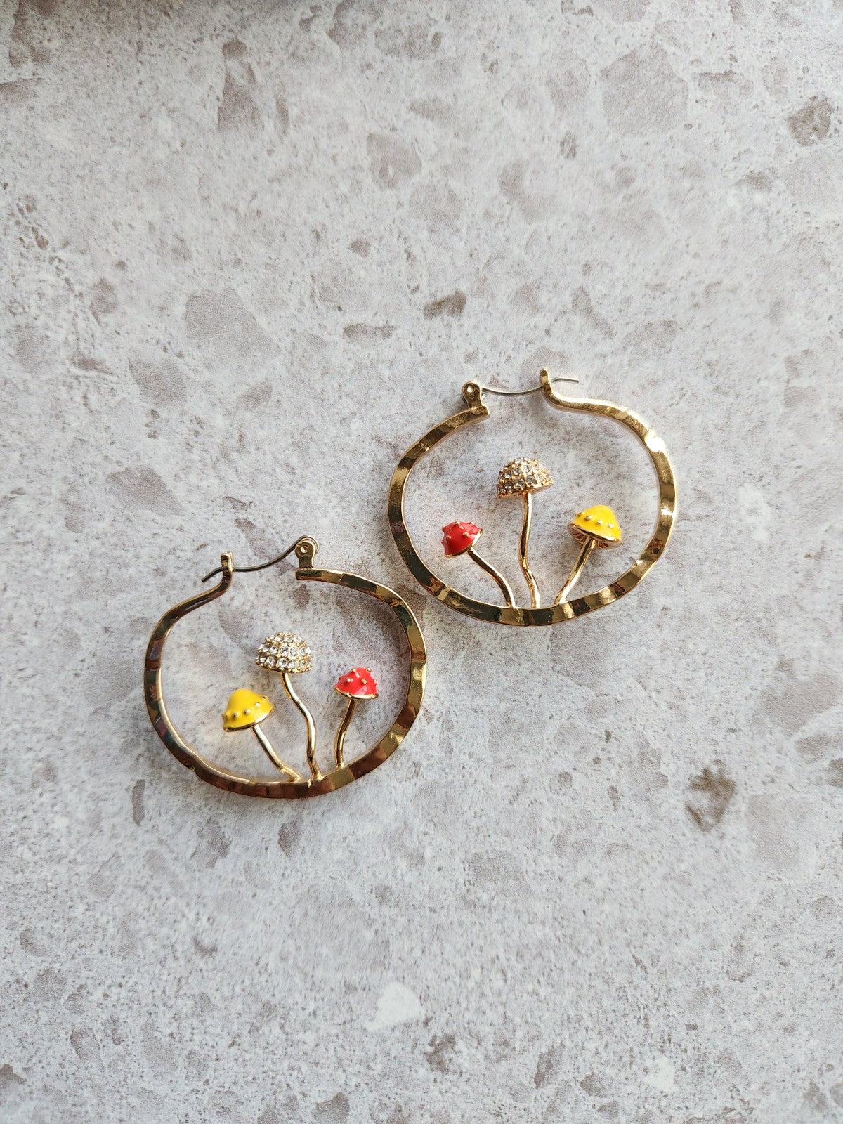 Mushroom Earrings