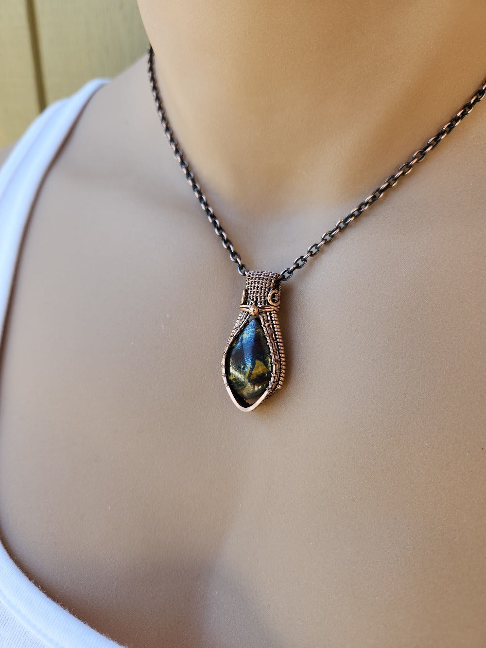 Tiger Iron Pendant
