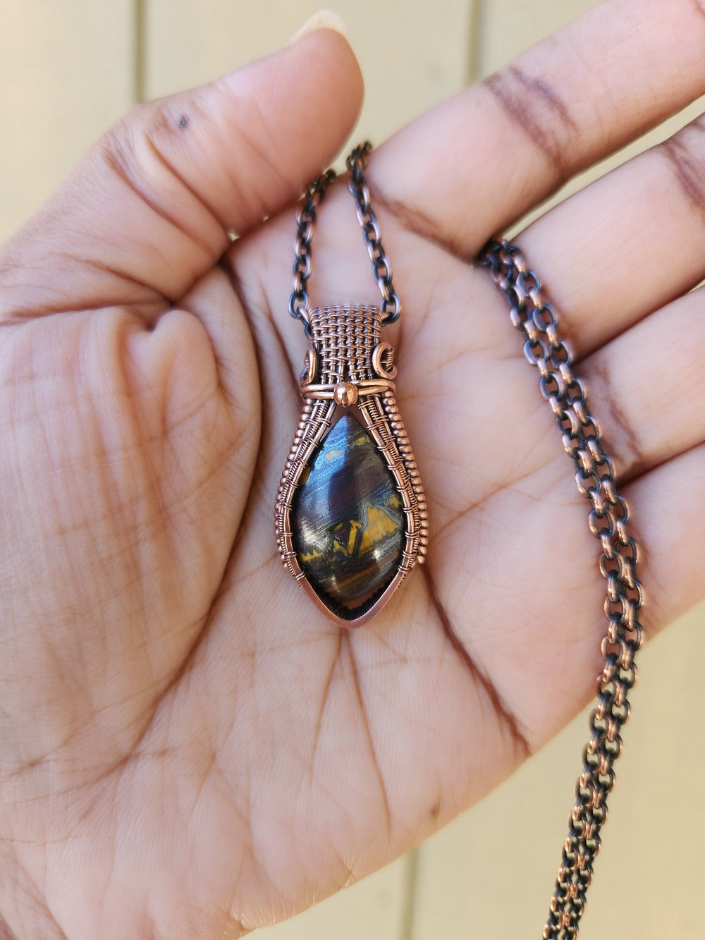 Tiger Iron Pendant