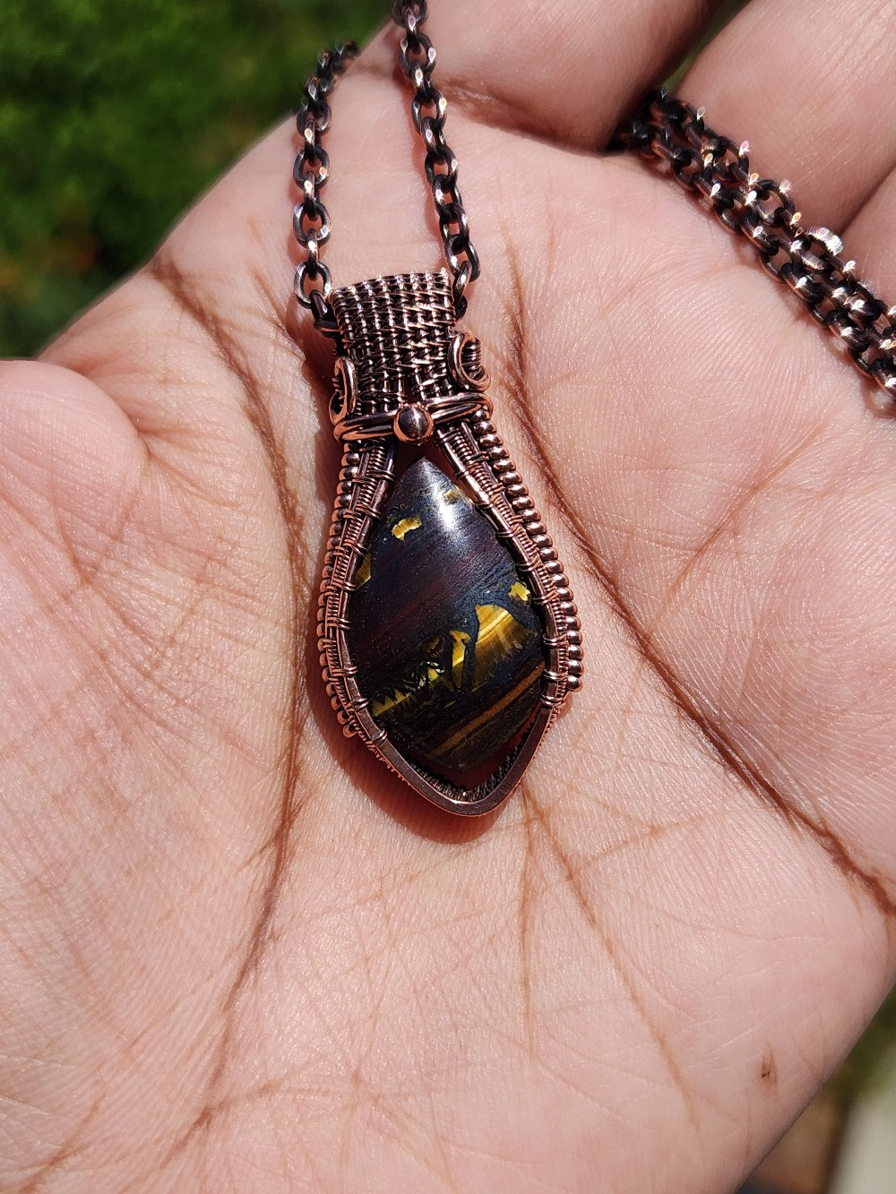 Tiger Iron Pendant