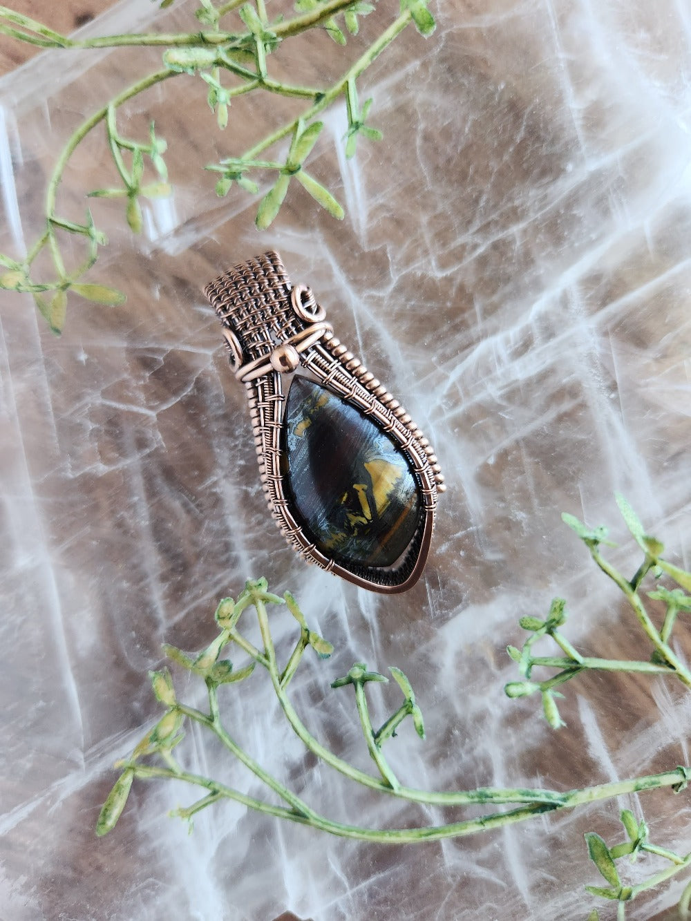 Tiger Iron Pendant