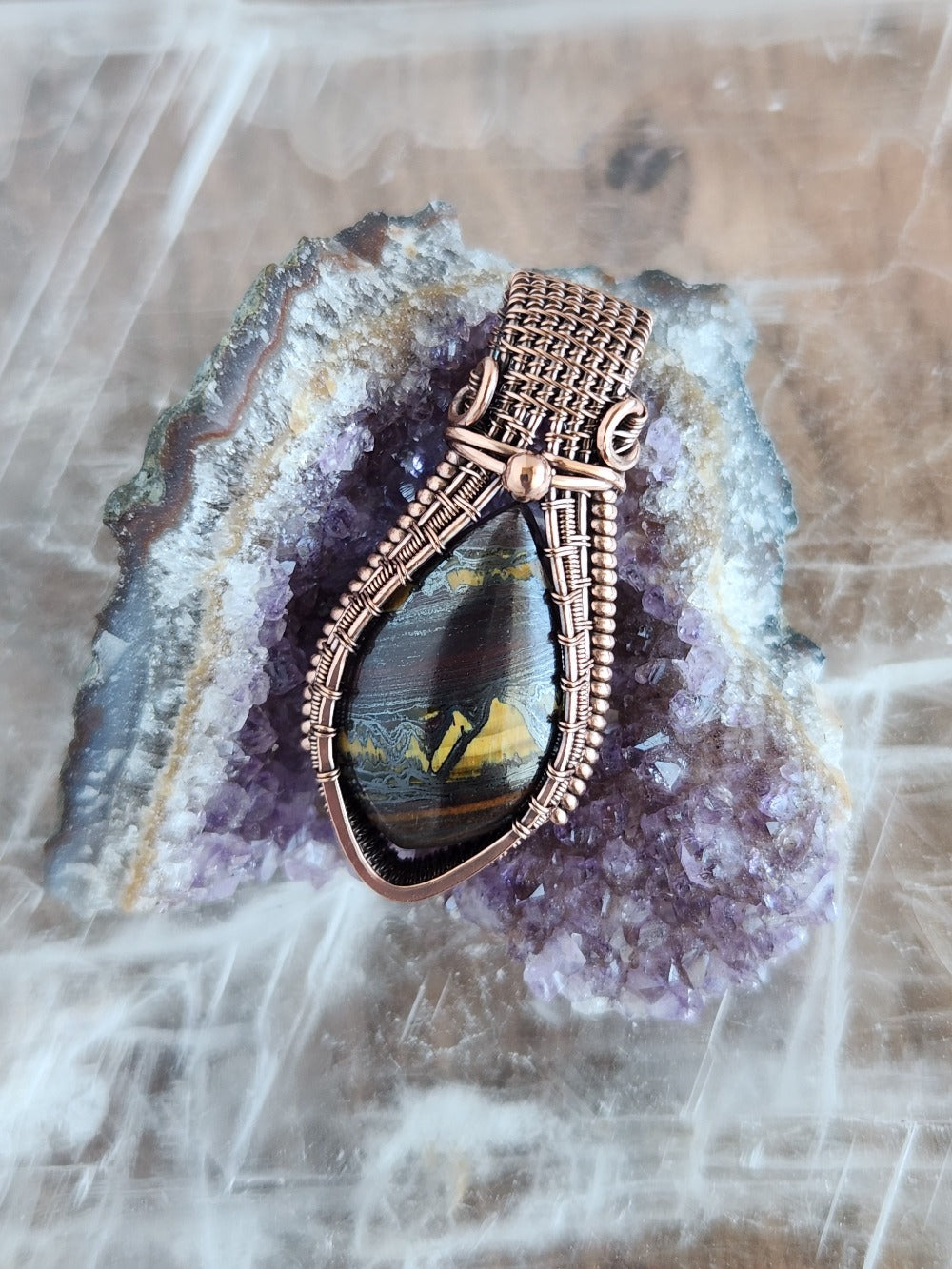 Tiger Iron Pendant