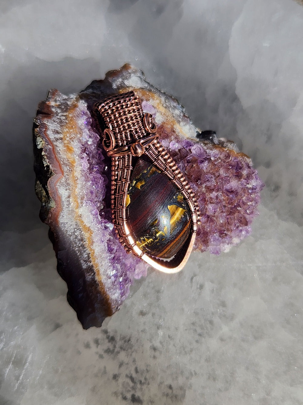 Tiger Iron Pendant