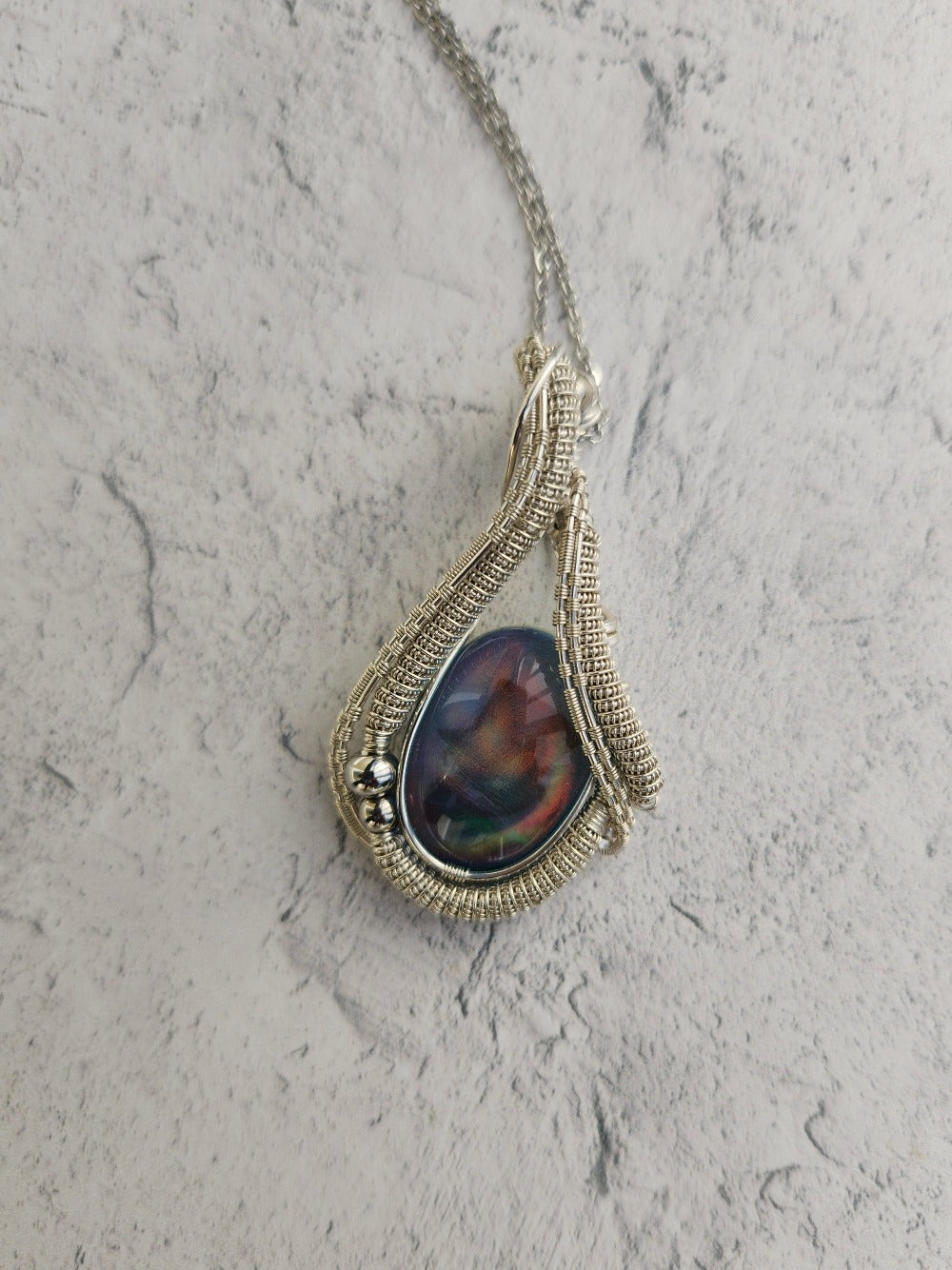 Aurora Opal Glow Pendant