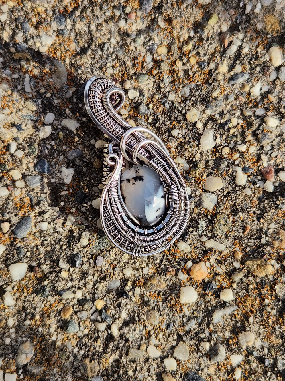 Dendritic Opal Pendant