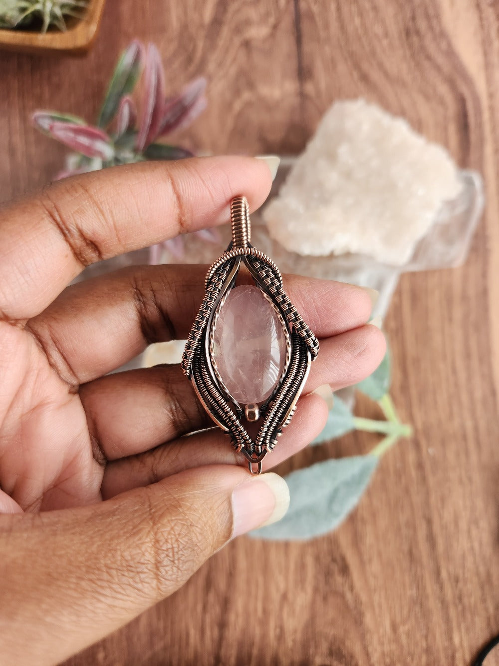 Rose Quartz Pendant