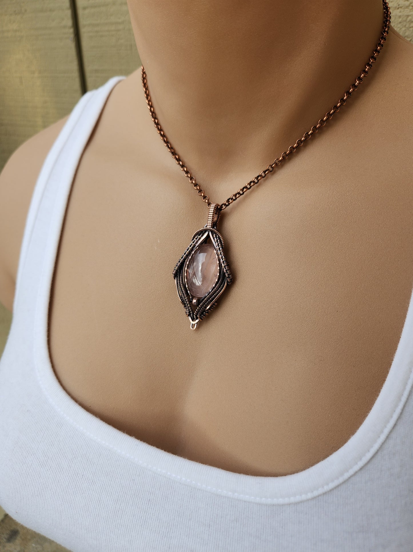 Rose Quartz Pendant