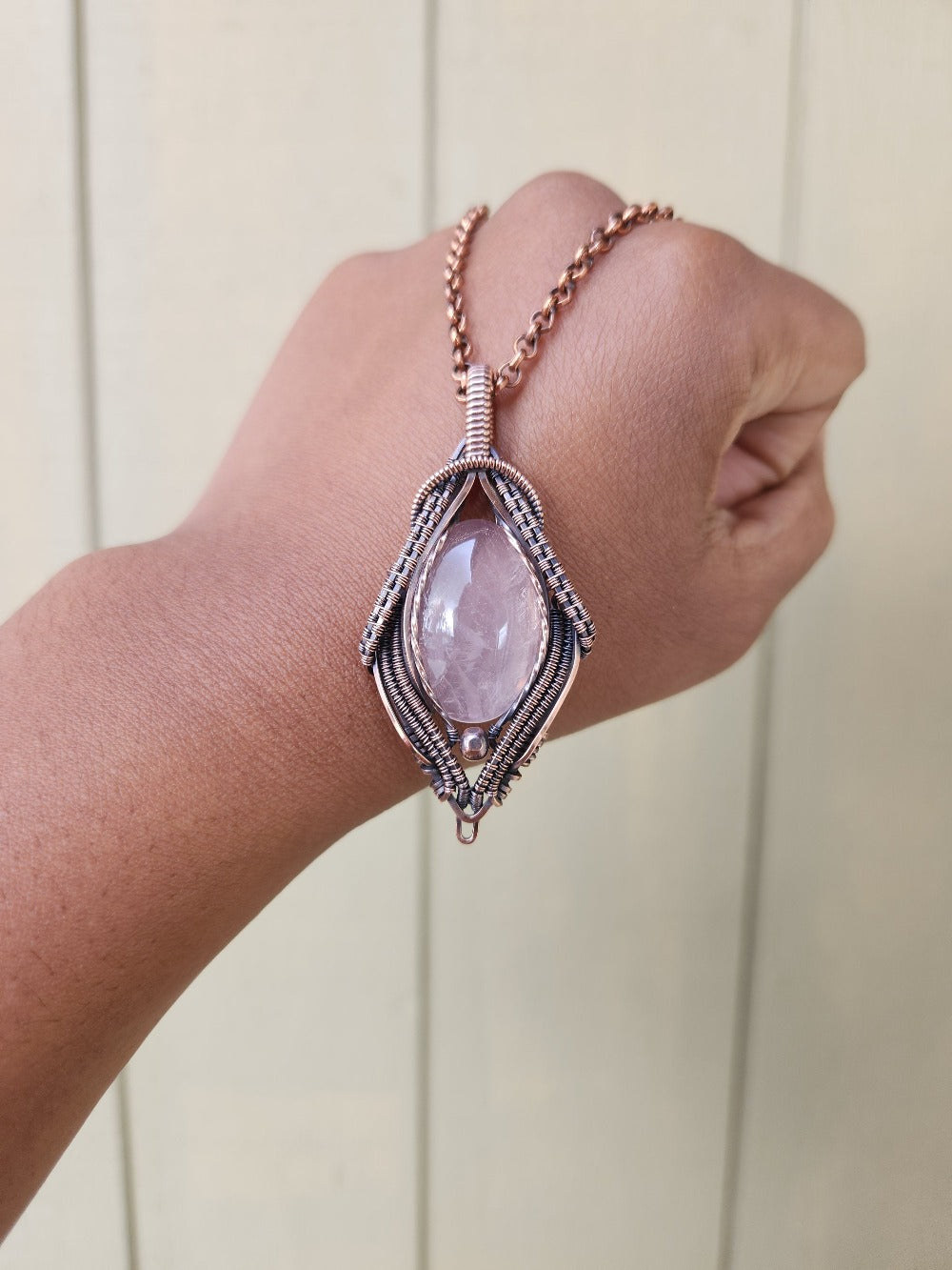 Rose Quartz Pendant