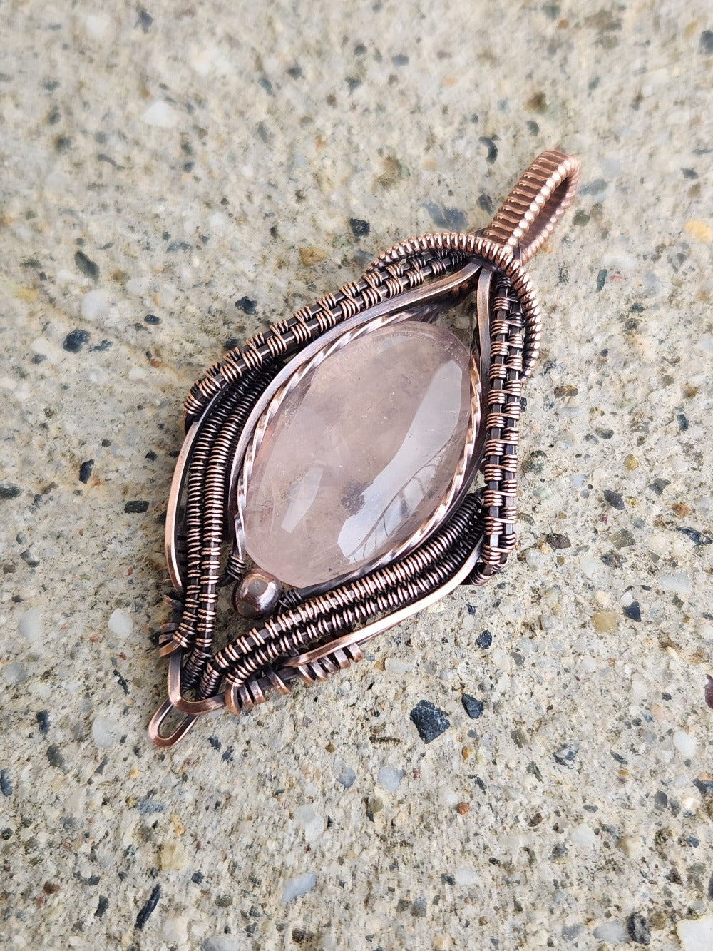 Rose Quartz Pendant
