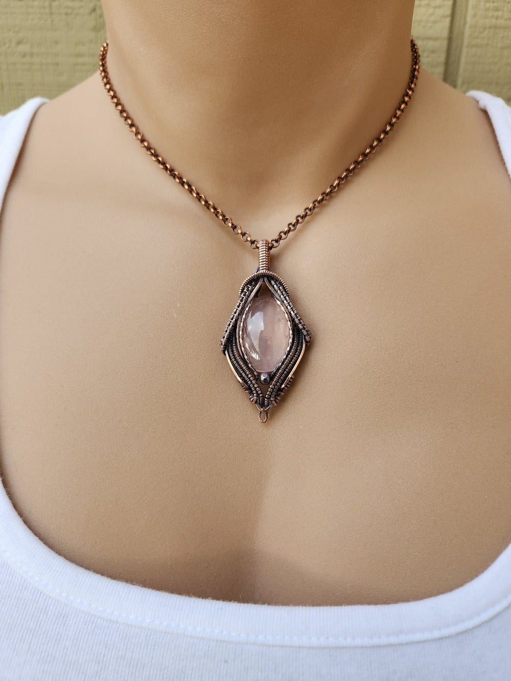 Rose Quartz Pendant