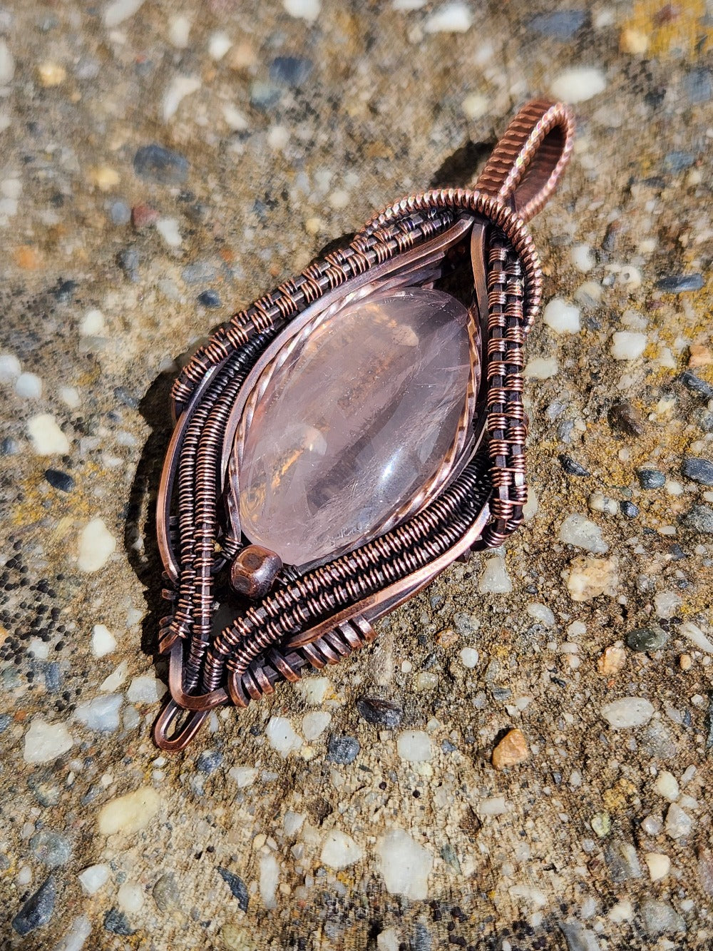 Rose Quartz Pendant