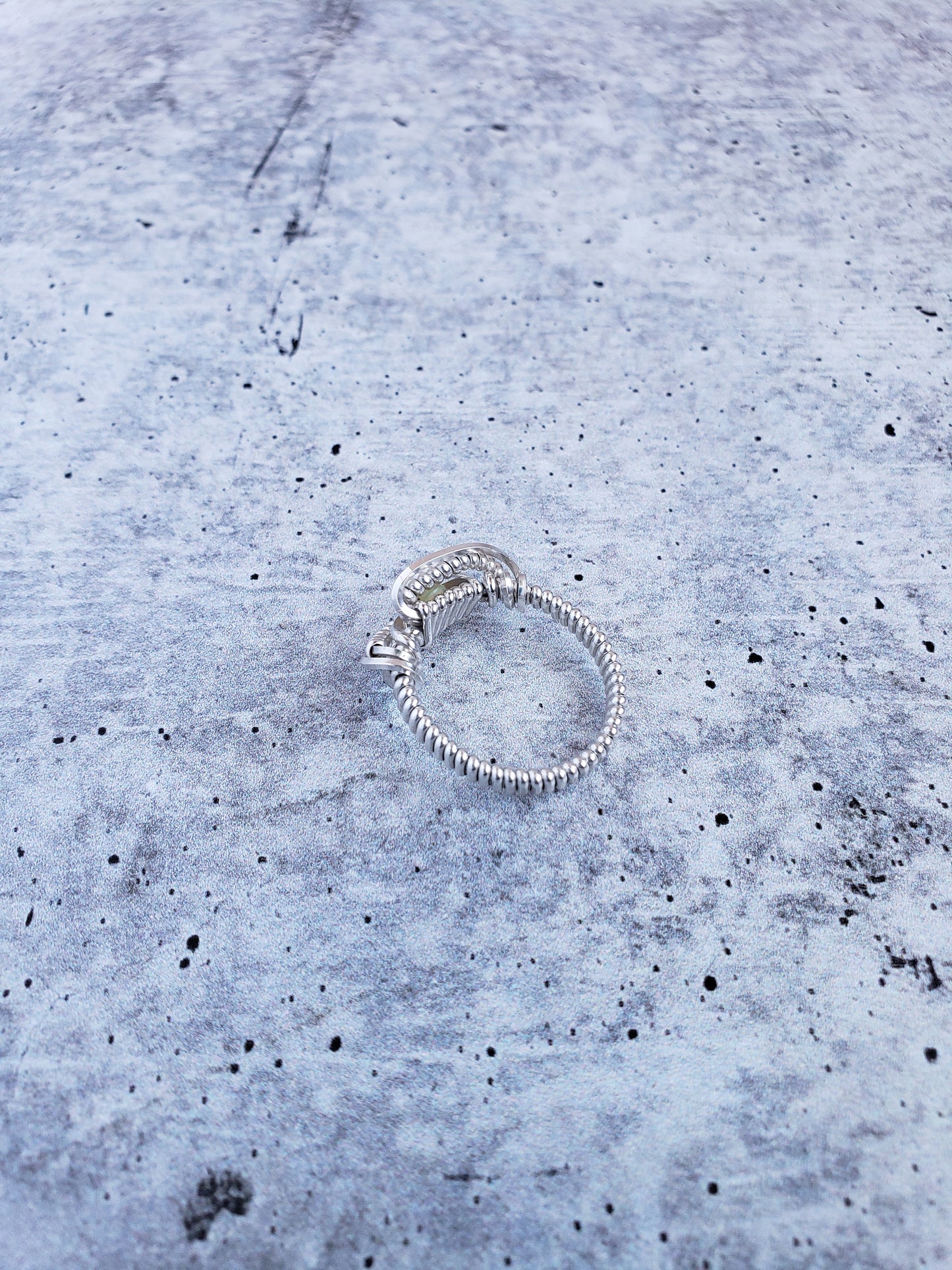 Ethiopian Opal in Solid 925 Sterling silver ring