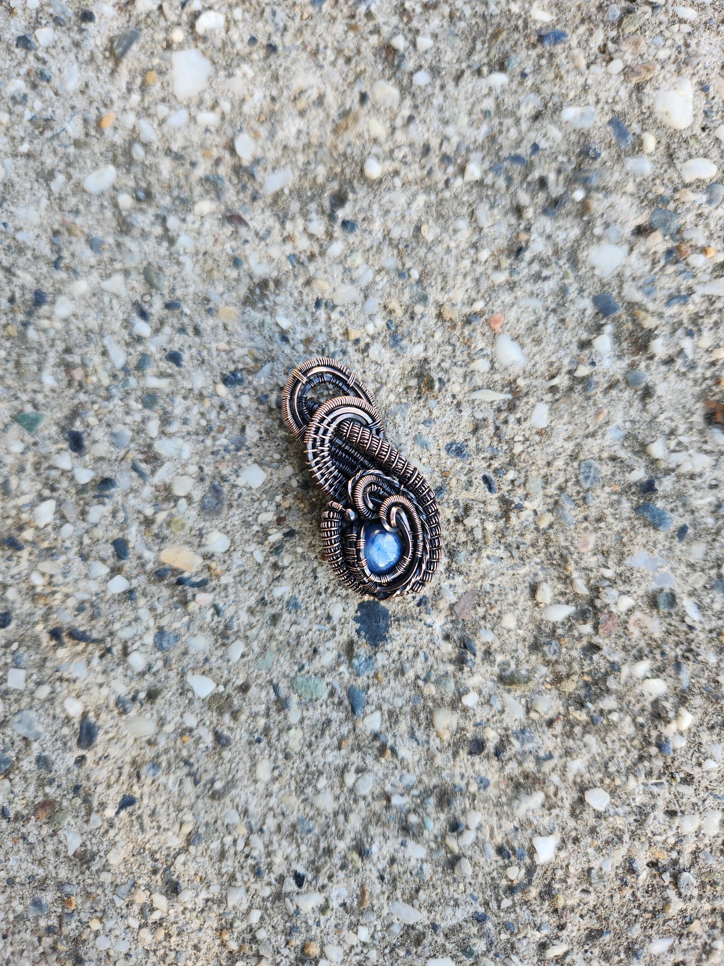Blue Kyanite Mini Pendant