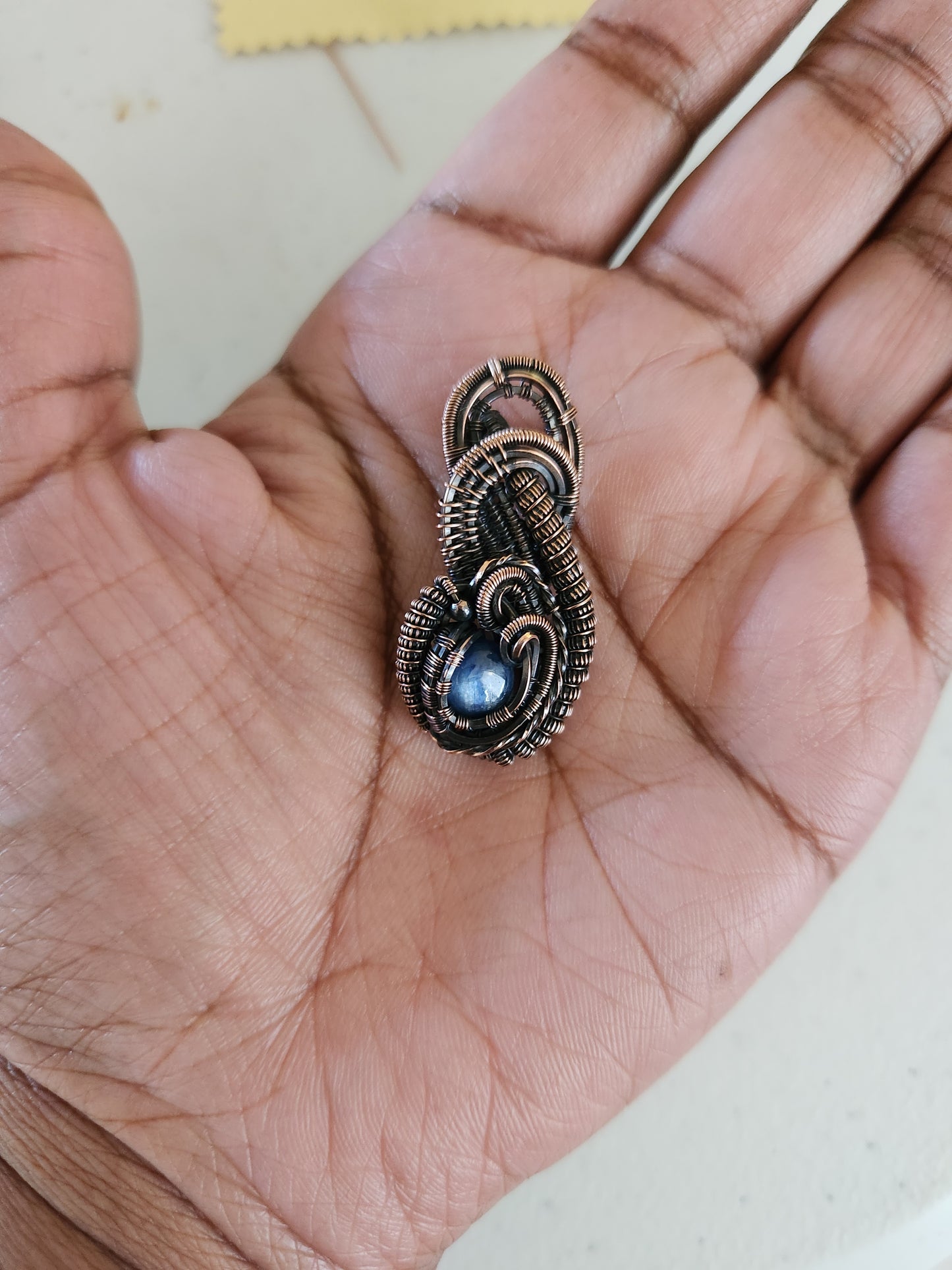 Blue Kyanite Mini Pendant