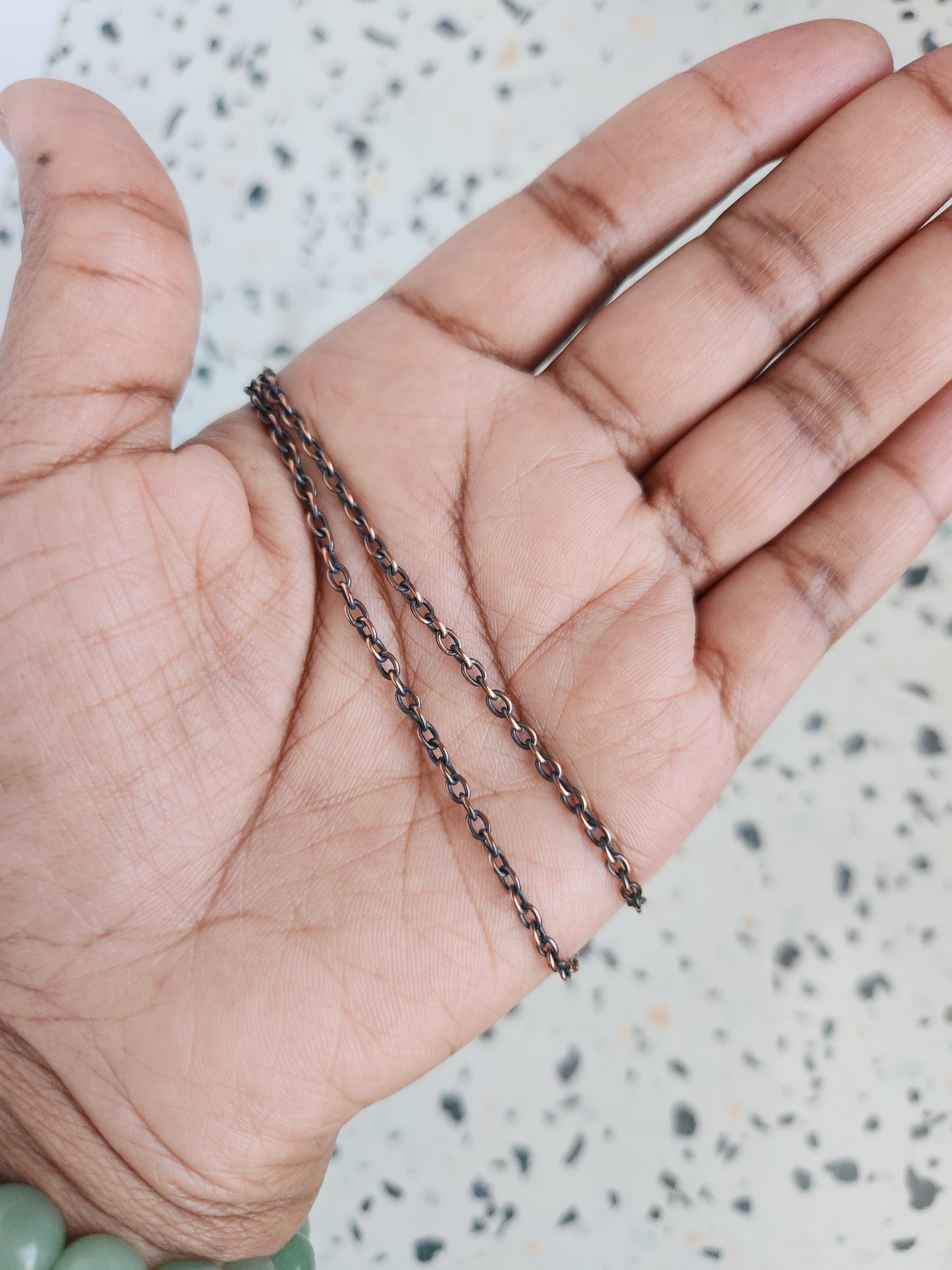Small Link Copper Chain