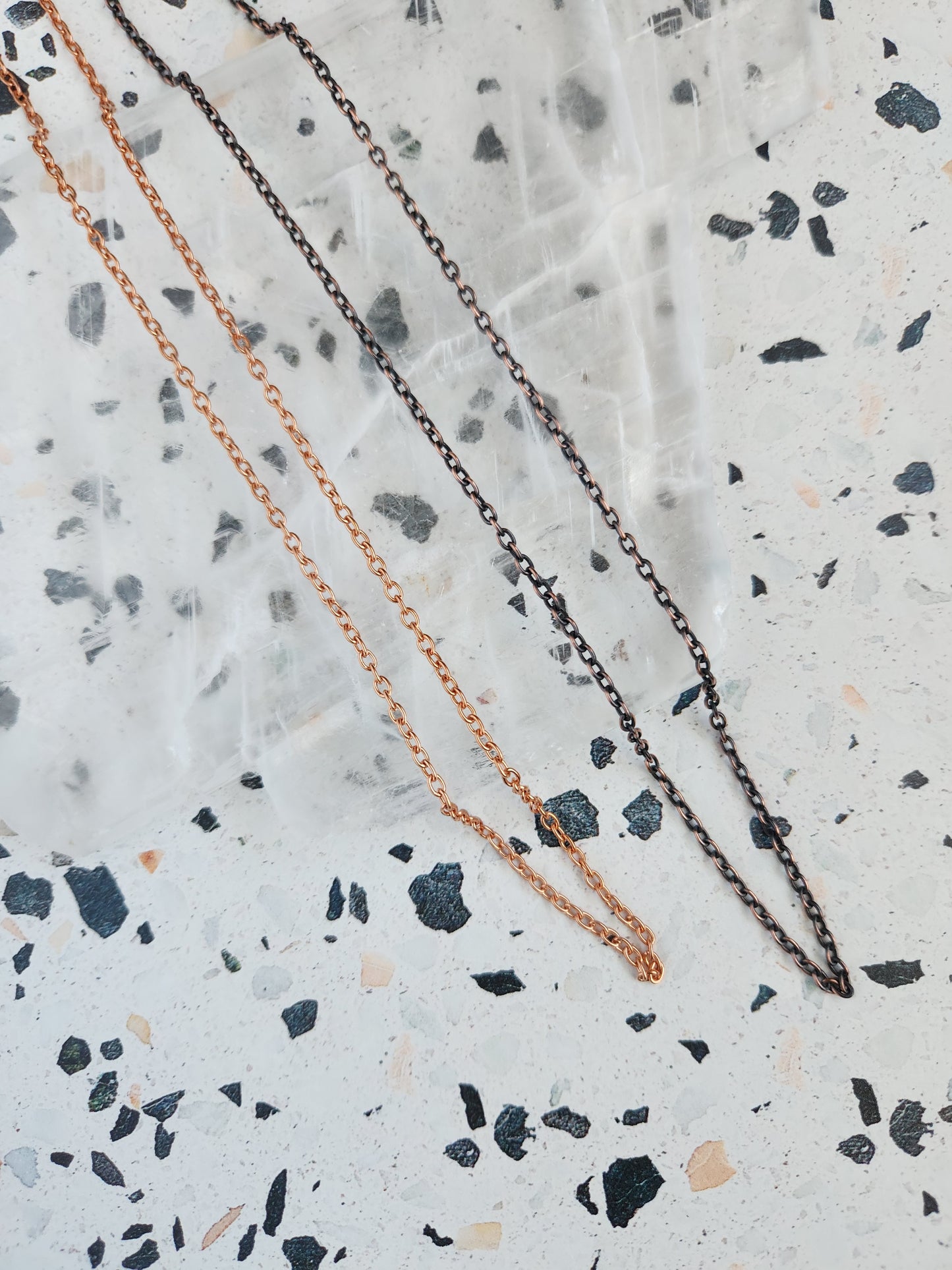 Small Link Copper Chain