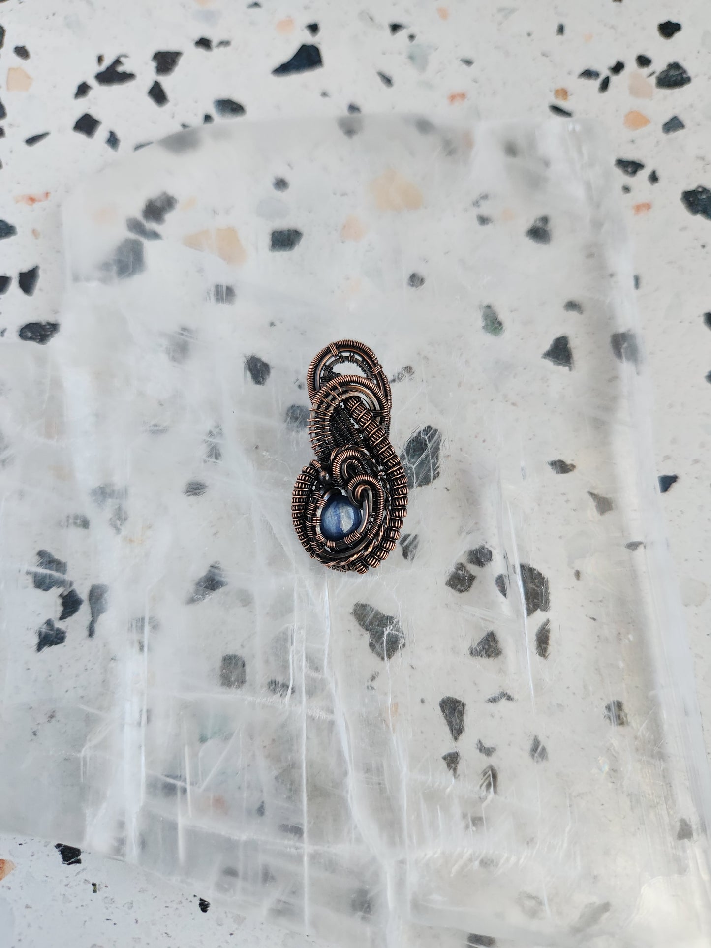 Blue Kyanite Mini Pendant