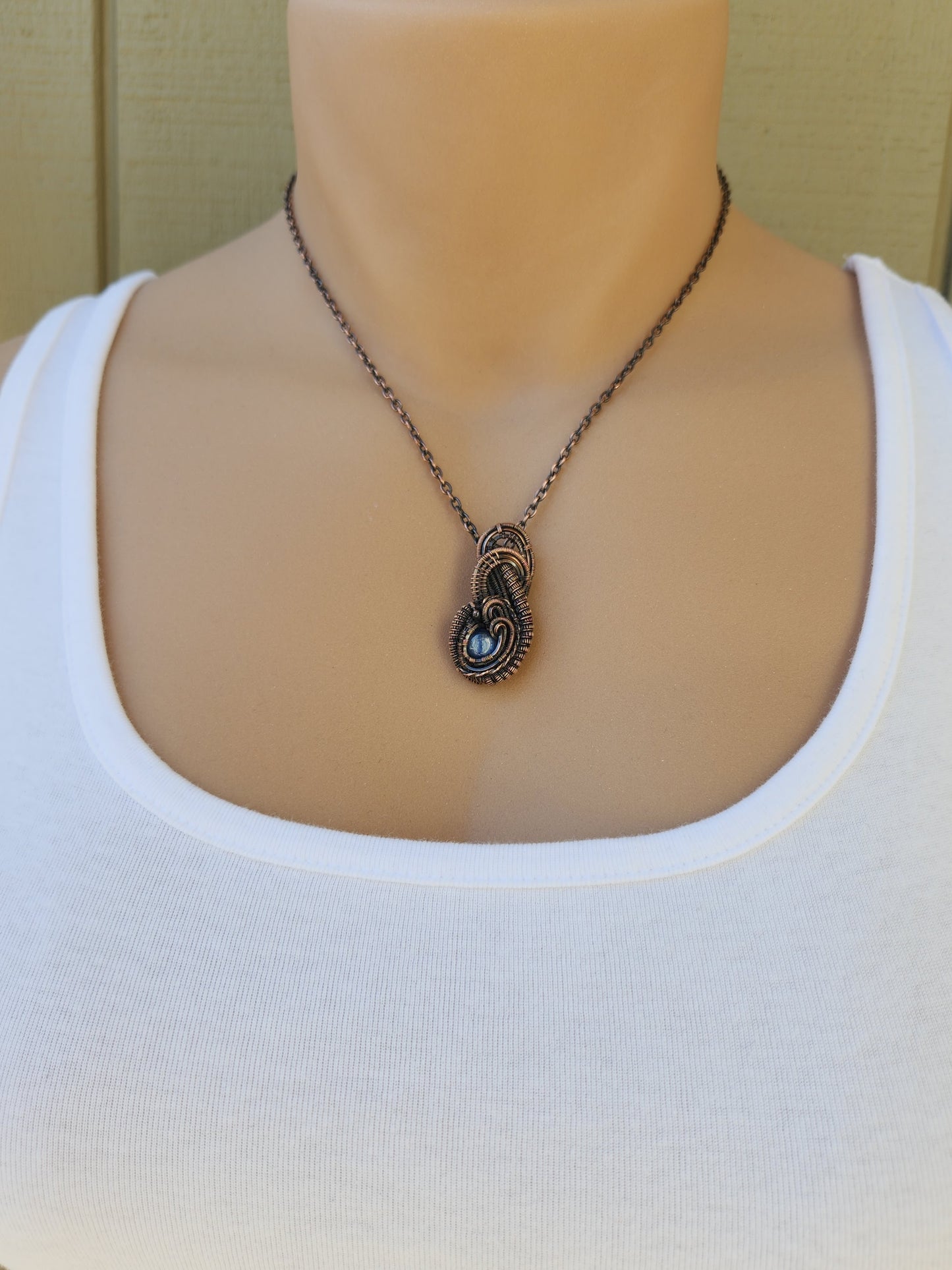 Blue Kyanite Mini Pendant
