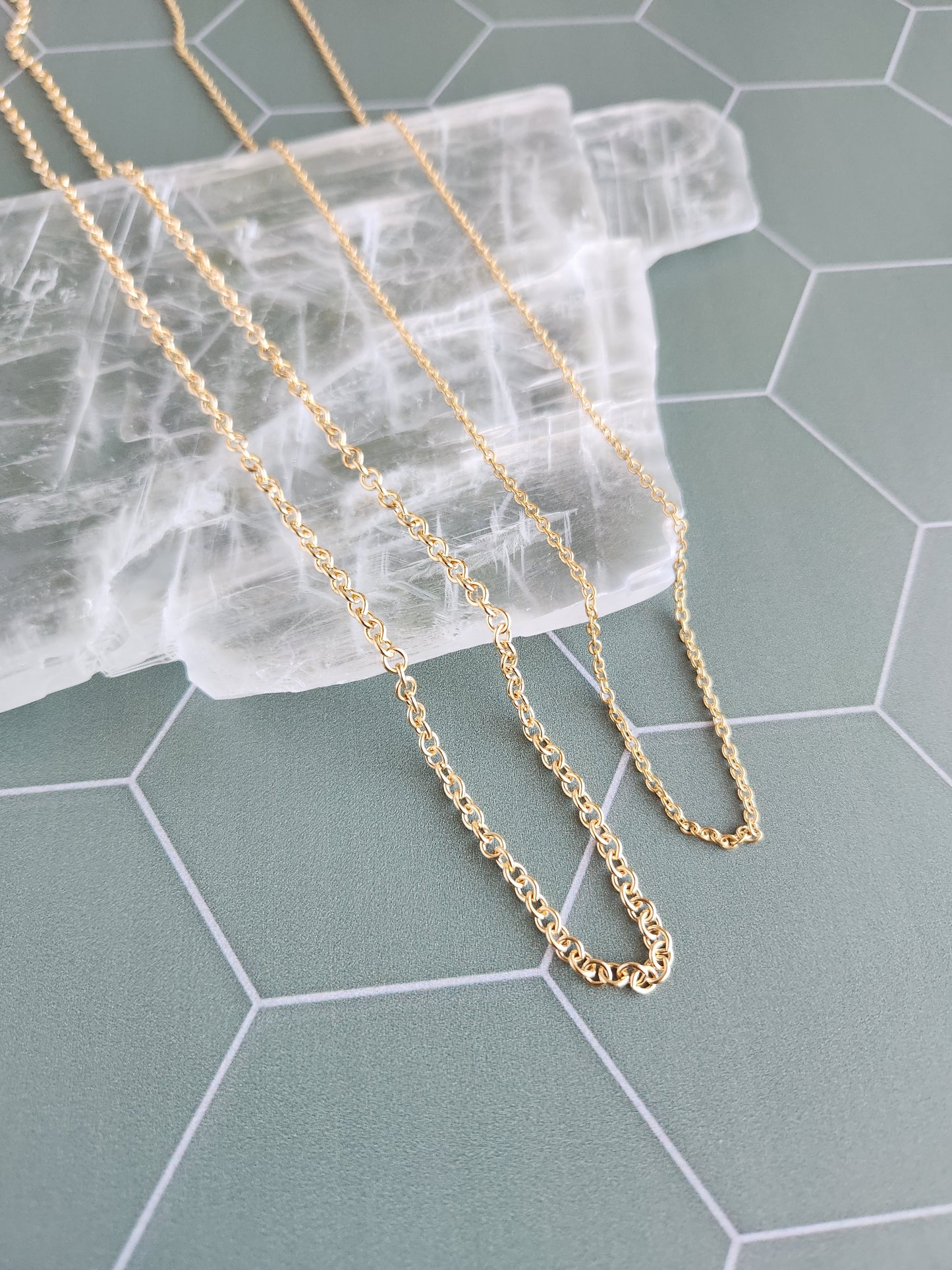 Brass Chain Necklace