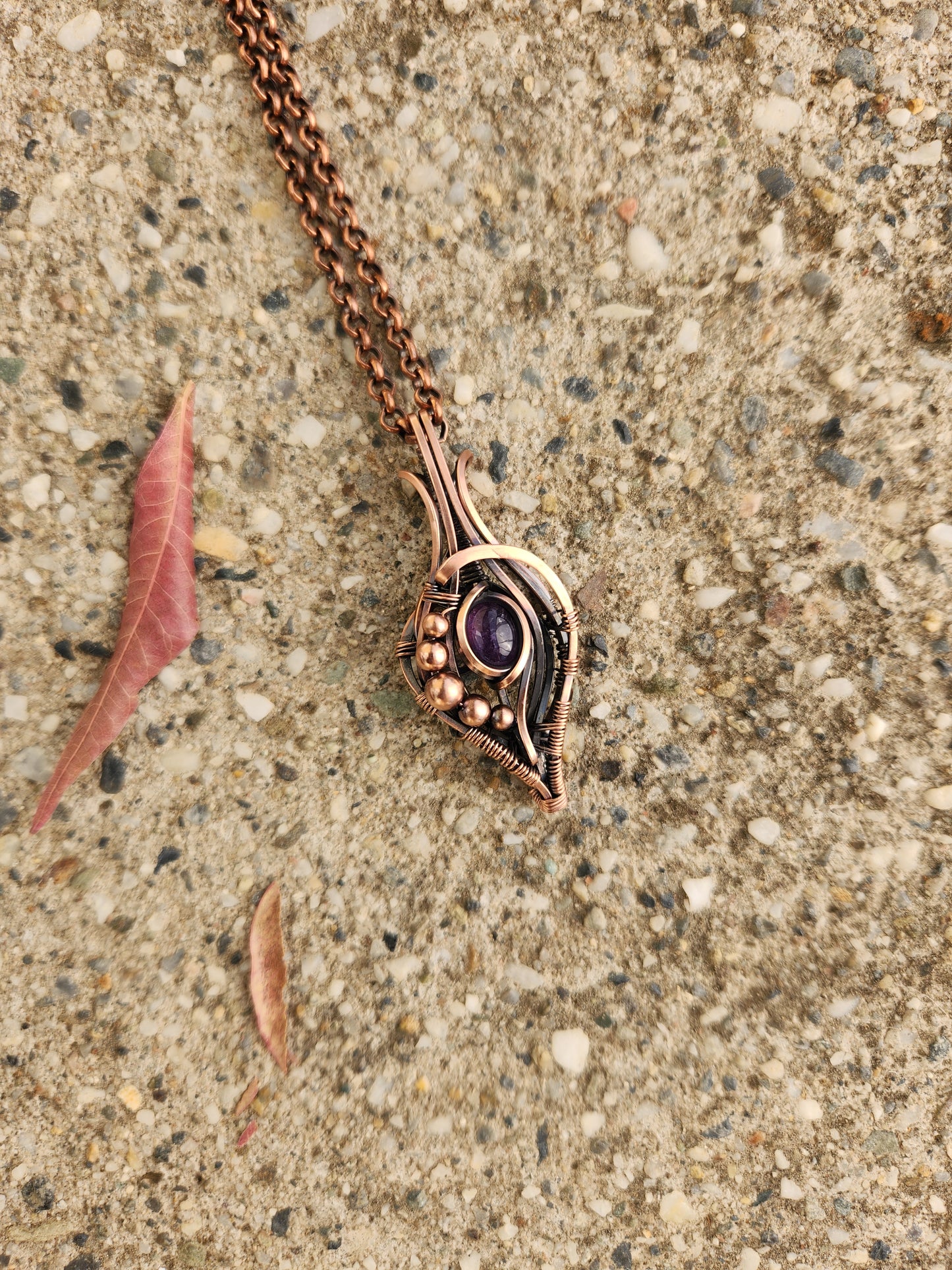 Amethyst Amulet