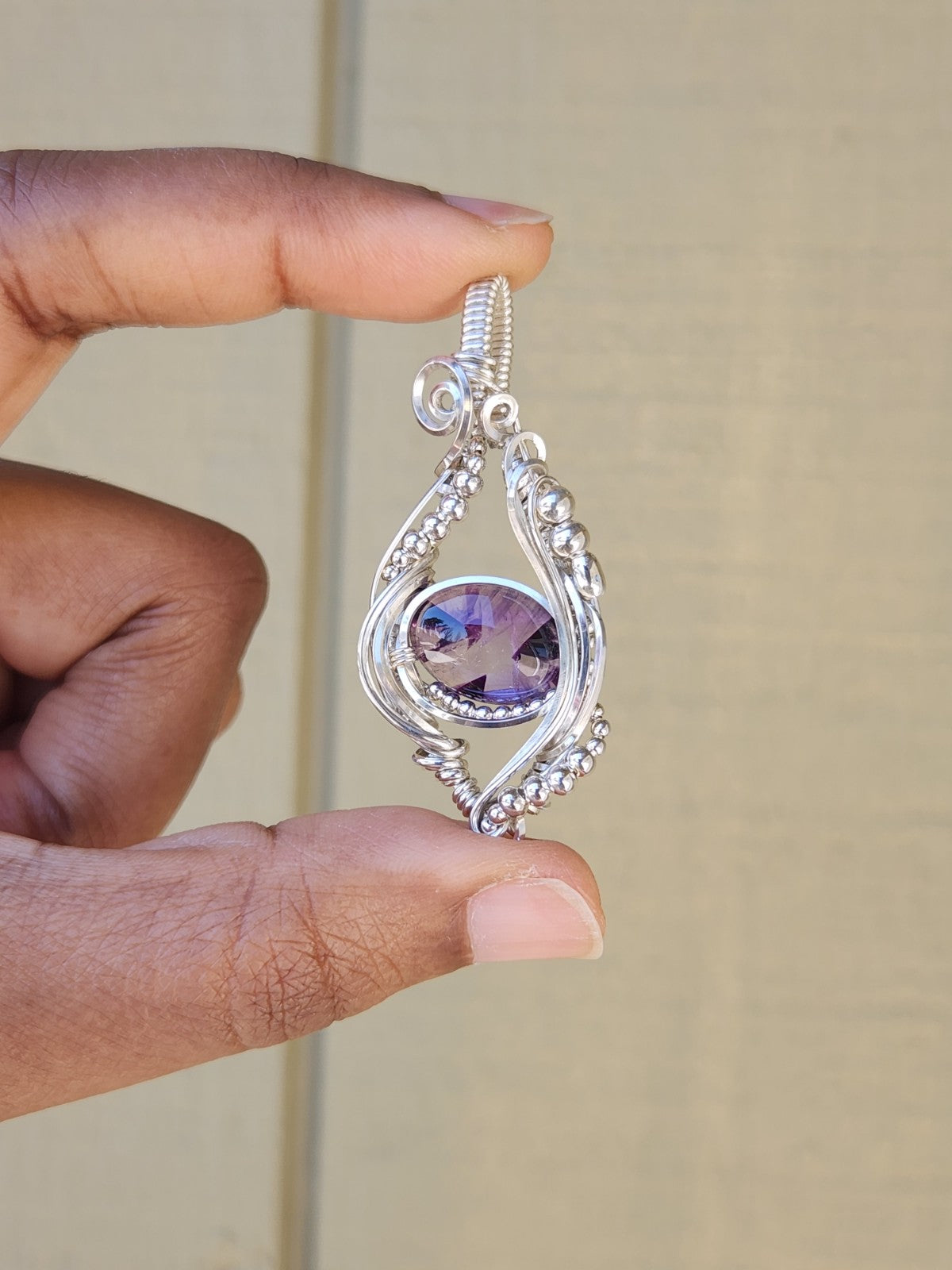 Star Amethyst in Silver