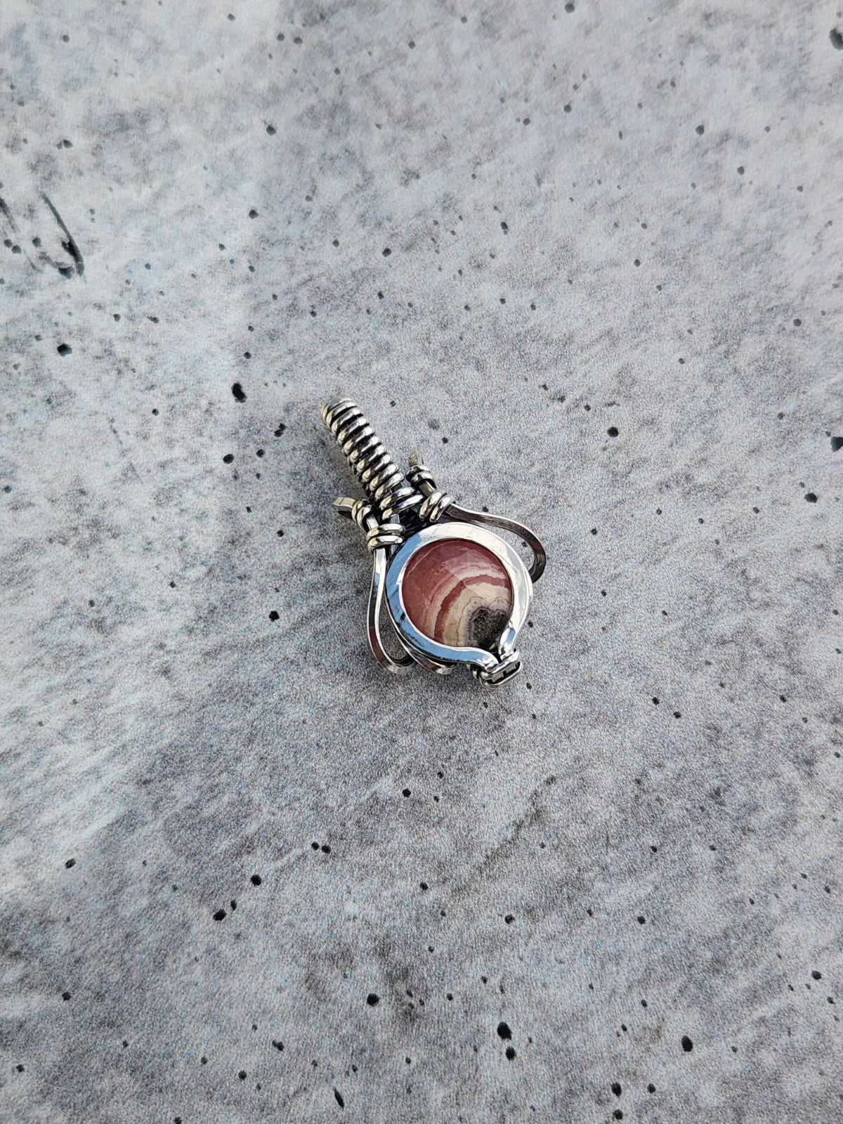 Rose Cut Rhodochrosite Mini