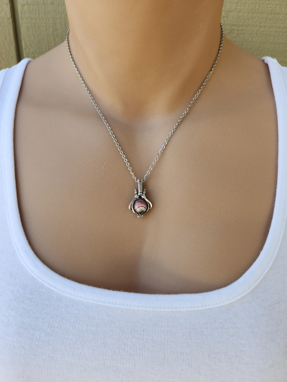 Rose Cut Rhodochrosite Mini
