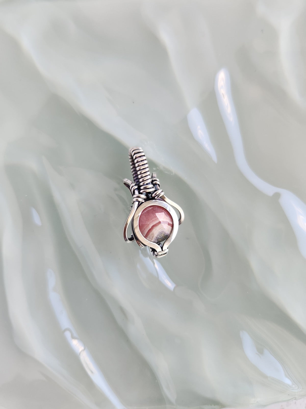 Rose Cut Rhodochrosite Mini