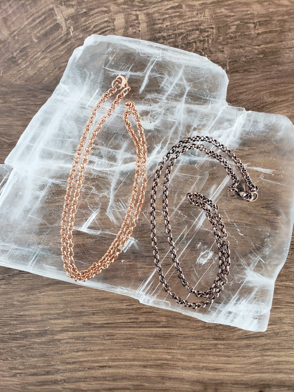 Copper Rolo Chain