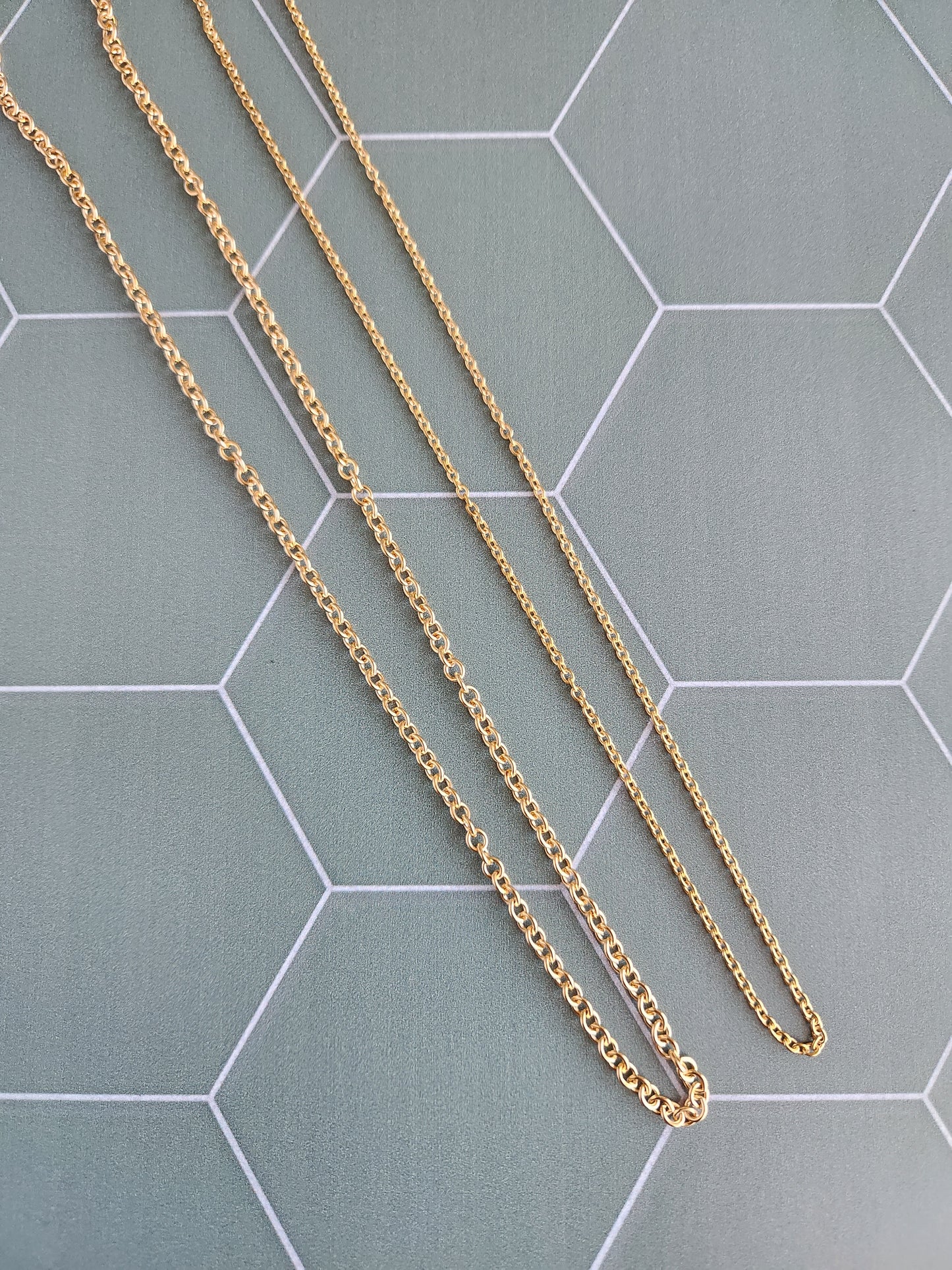 Brass Chain Necklace